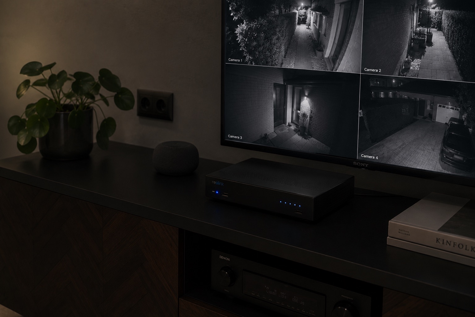 NVR camerasysteem met live beeldoverzicht — installatie BennIT