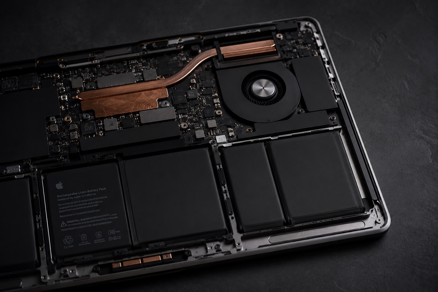 MacBook internals — professionele reparatie en diagnose